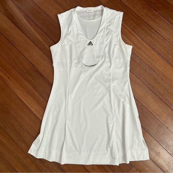 adidas Dresses & Skirts - Adidas Climacool Sleeveless Tennis Dress White